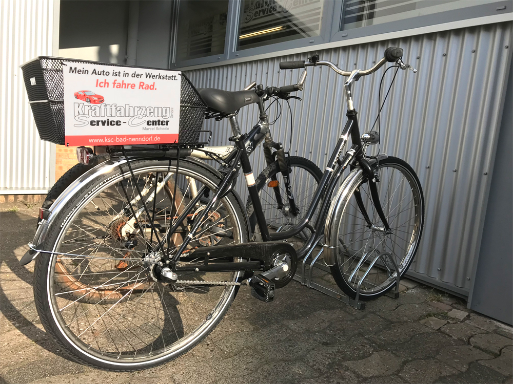Ich fahre Rad